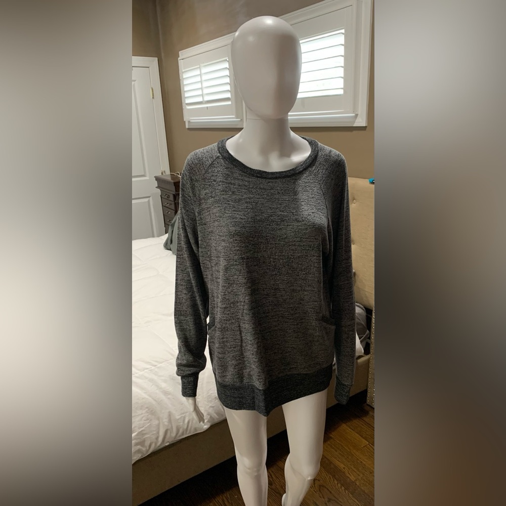Gray shirt